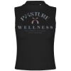 Women's high neck crop vest Thumbnail